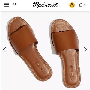 🤎 Madewell Boardwalk Post Slide Sandel